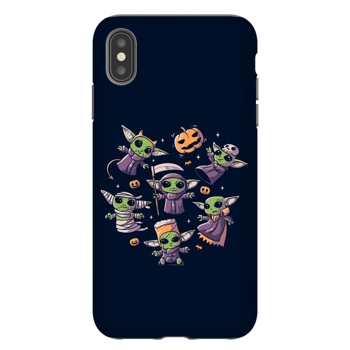 iPhone Xs Max StrongFit Halloween Babys by eduely
