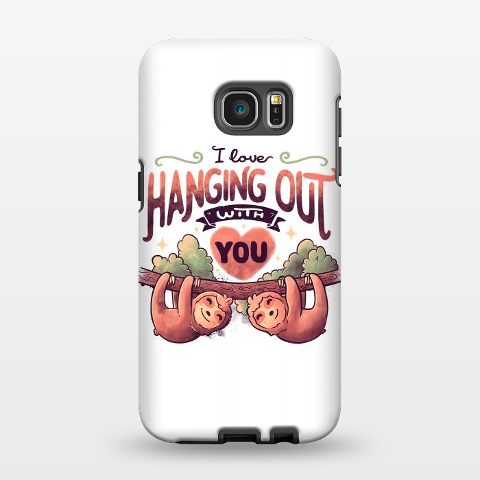 Galaxy S7 EDGE StrongFit Hanging With You by eduely