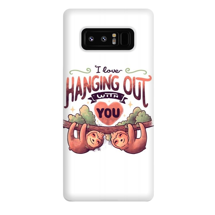 Galaxy Note 8 StrongFit Hanging With You by eduely