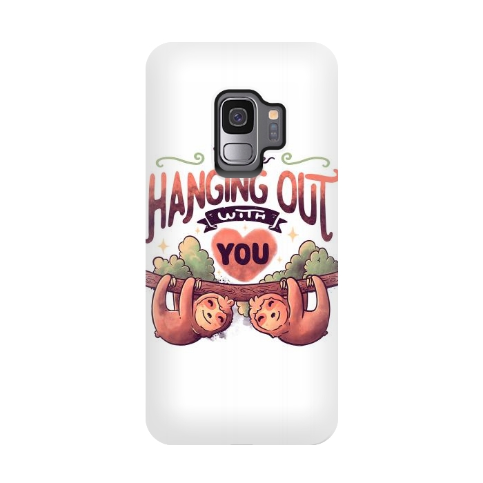 Galaxy S9 StrongFit Hanging With You by eduely