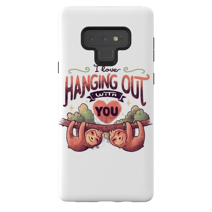 Galaxy Note 9 StrongFit Hanging With You by eduely