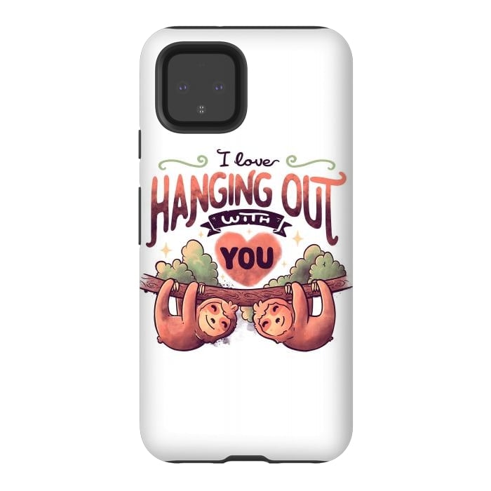 Pixel 4 StrongFit Hanging With You by eduely