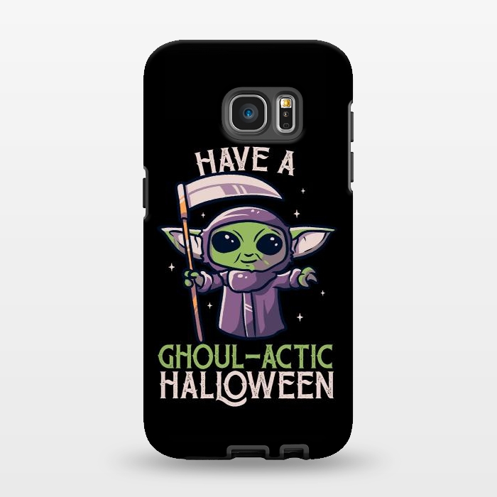 Galaxy S7 EDGE StrongFit Have A Ghoul-Actic Halloween  by eduely