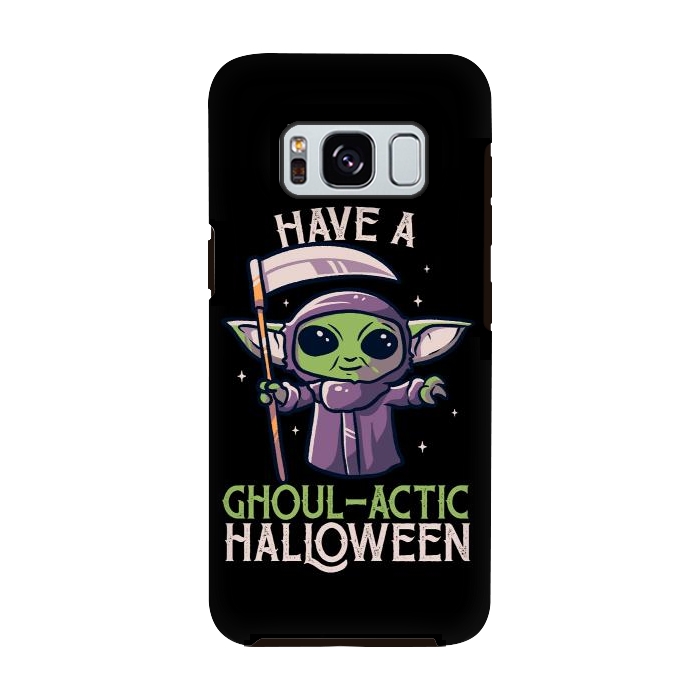 Galaxy S8 StrongFit Have A Ghoul-Actic Halloween  by eduely