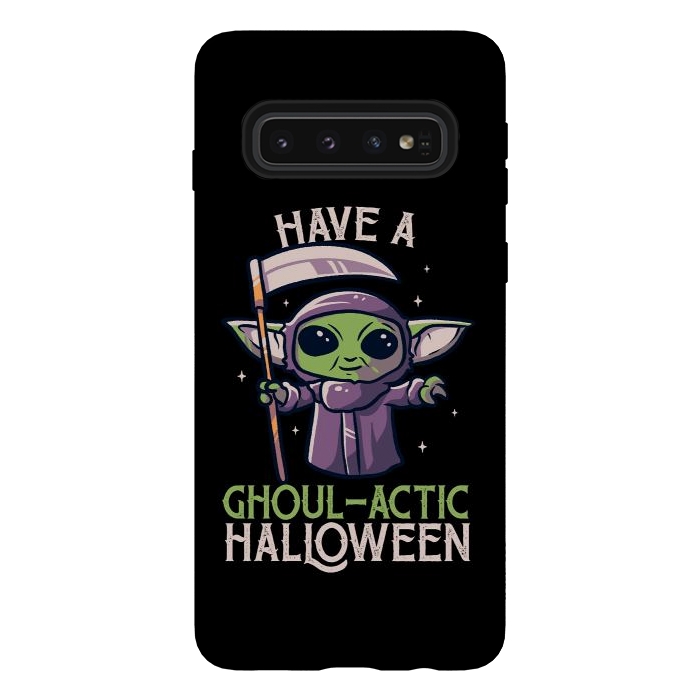 Galaxy S10 StrongFit Have A Ghoul-Actic Halloween  by eduely