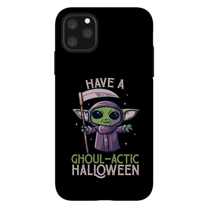 iPhone 11 Pro Max StrongFit Have A Ghoul-Actic Halloween  by eduely