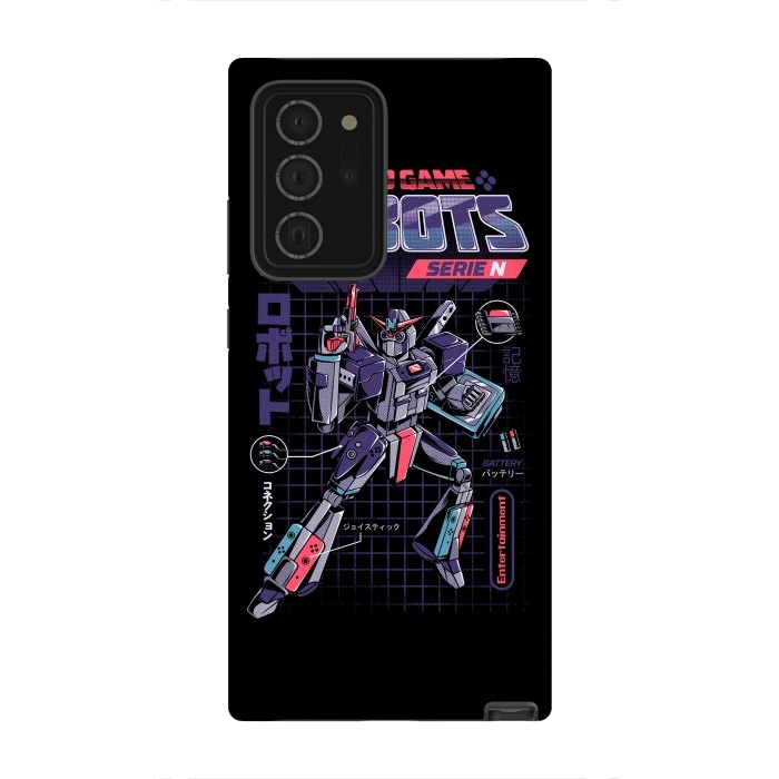 Galaxy Note 20 Ultra StrongFit Video Game Robot - Model N by Ilustrata