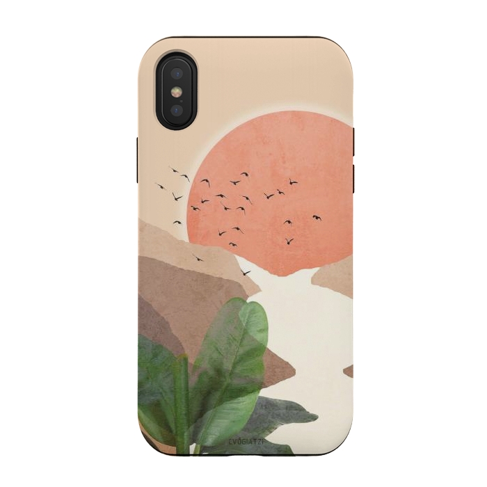 iPhone Xs / X StrongFit Africa Oasis by ''CVogiatzi.