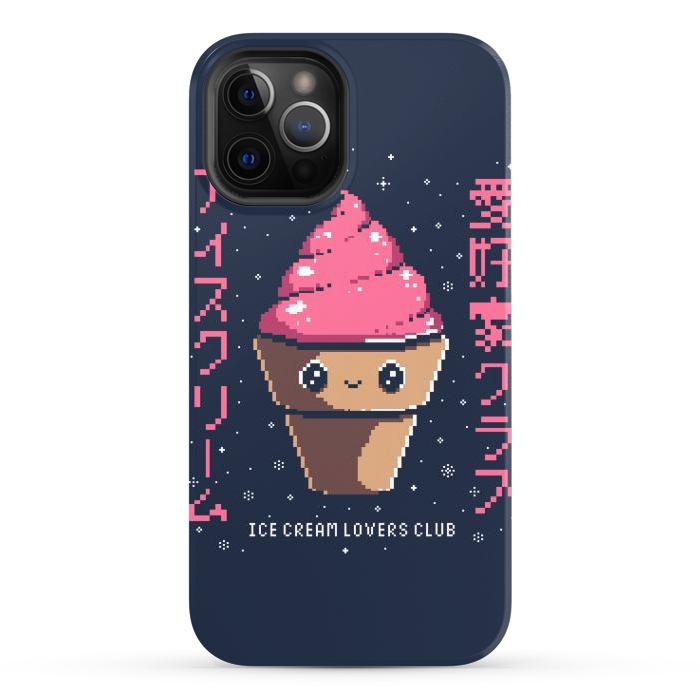 iPhone 12 Pro Max StrongFit Ice cream lovers club by Ilustrata
