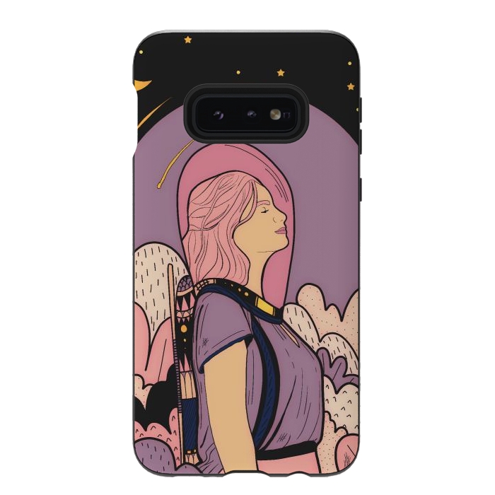 Galaxy S10e StrongFit The explorer of Venus by Steve Wade (Swade)