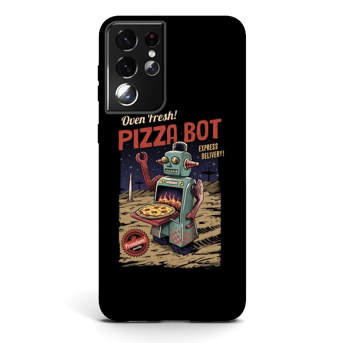 Galaxy S21 ultra StrongFit Pizza Bot by Vincent Patrick Trinidad