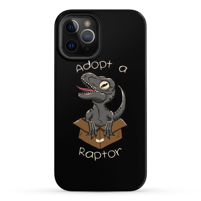 iPhone 12 Pro Max StrongFit Adopt a Raptor by Vincent Patrick Trinidad