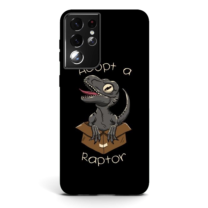 Galaxy S21 ultra StrongFit Adopt a Raptor by Vincent Patrick Trinidad