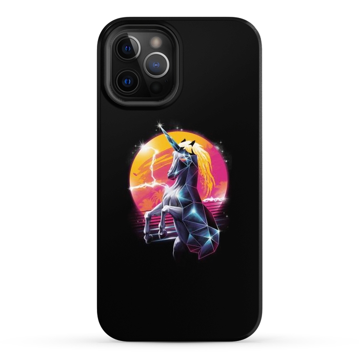 iPhone 12 Pro Max StrongFit Rad Unicorn by Vincent Patrick Trinidad