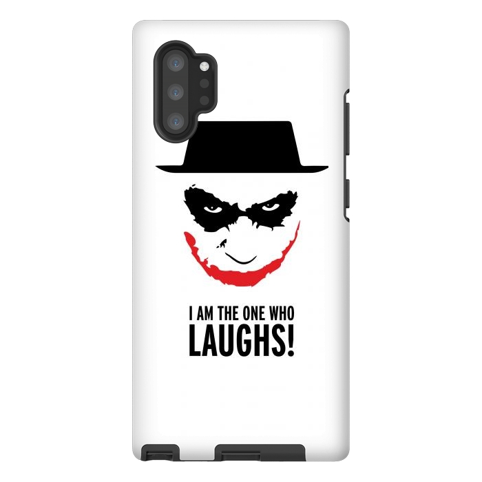 Galaxy Note 10 plus StrongFit Heisenberg Joker I Am The One Who Laughs Breaking Bad Dark Knight  by Alisterny