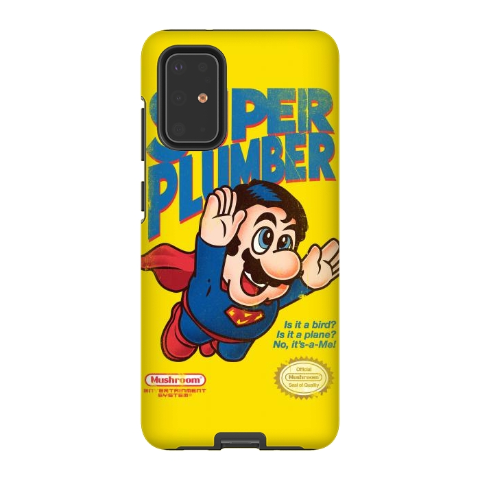 Galaxy S20 Plus StrongFit Super Plumber by Vó Maria