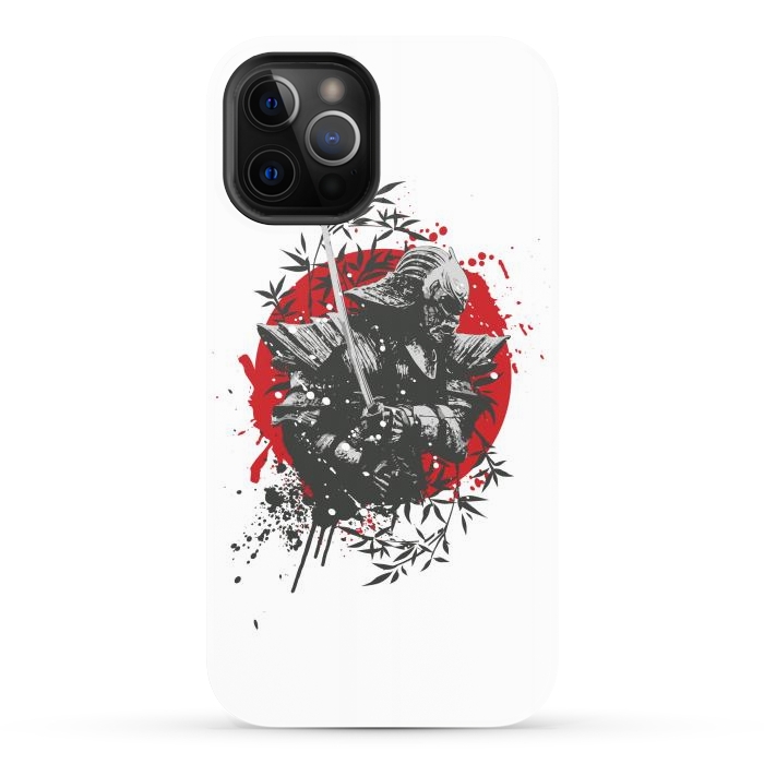 iPhone 12 Pro Max StrongFit Black Samurai by Sitchko