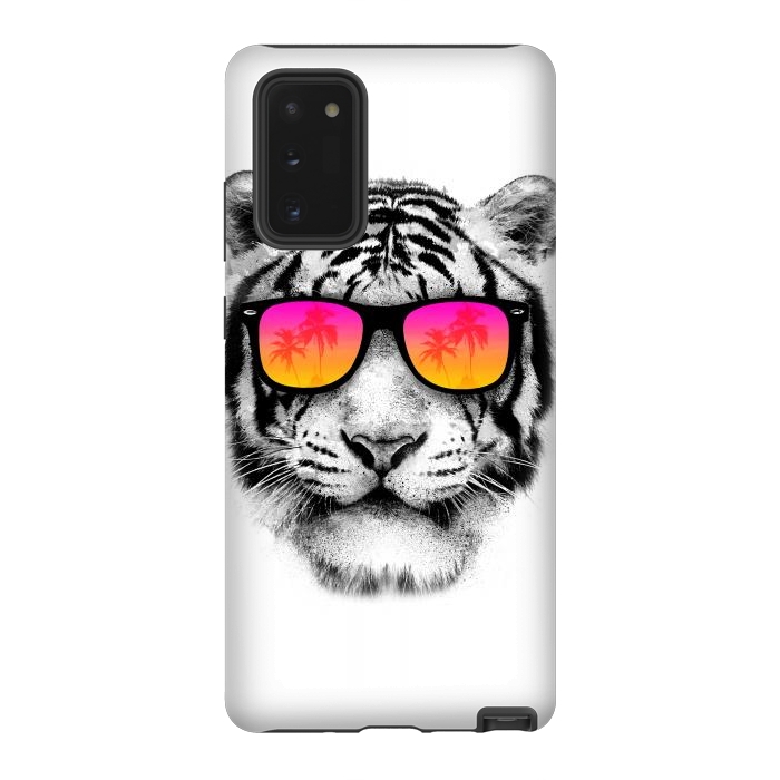 Galaxy Note 20 StrongFit The Coolest Tiger by Mitxel Gonzalez