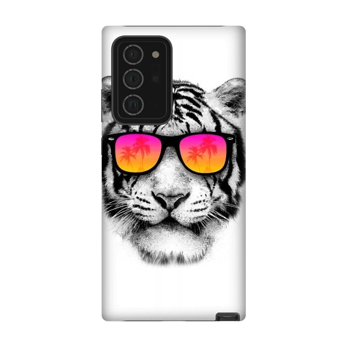 Galaxy Note 20 Ultra StrongFit The Coolest Tiger by Mitxel Gonzalez
