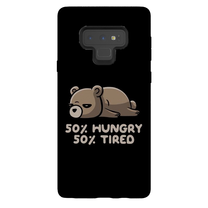 Galaxy Note 9 StrongFit 50% Hungry 50% Tired  by eduely