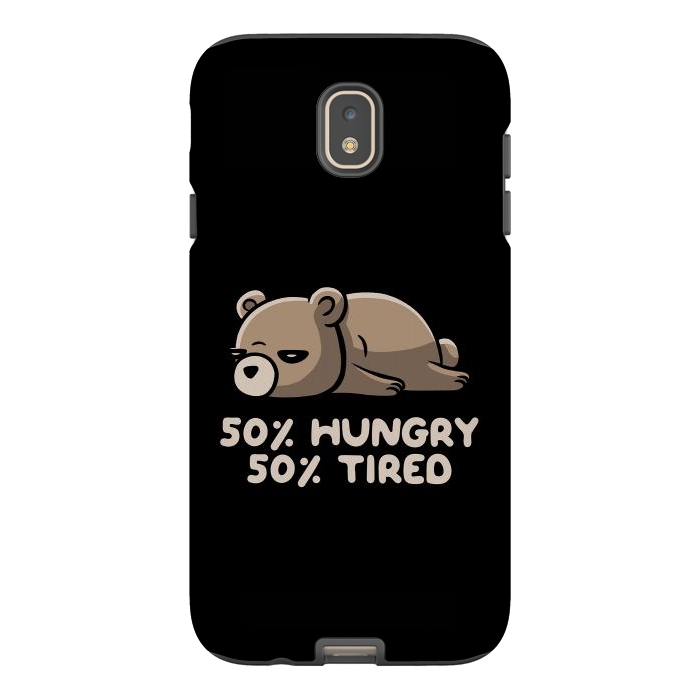 Galaxy J7 StrongFit 50% Hungry 50% Tired  by eduely