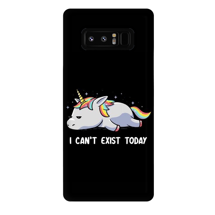 Galaxy Note 8 StrongFit I Can't Exist Today by eduely