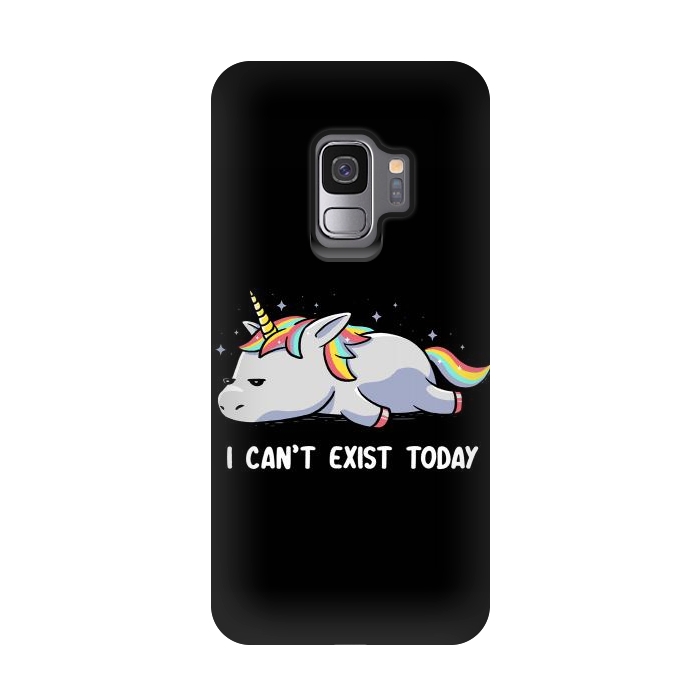 Galaxy S9 StrongFit I Can't Exist Today by eduely