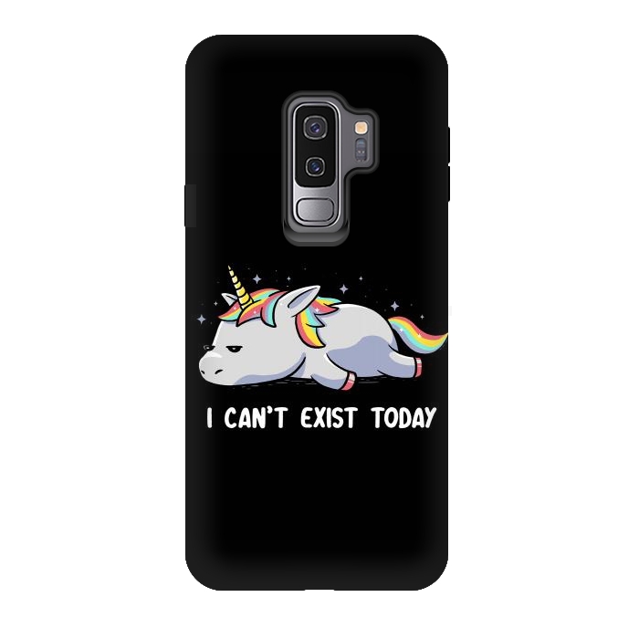 Galaxy S9 plus StrongFit I Can't Exist Today by eduely