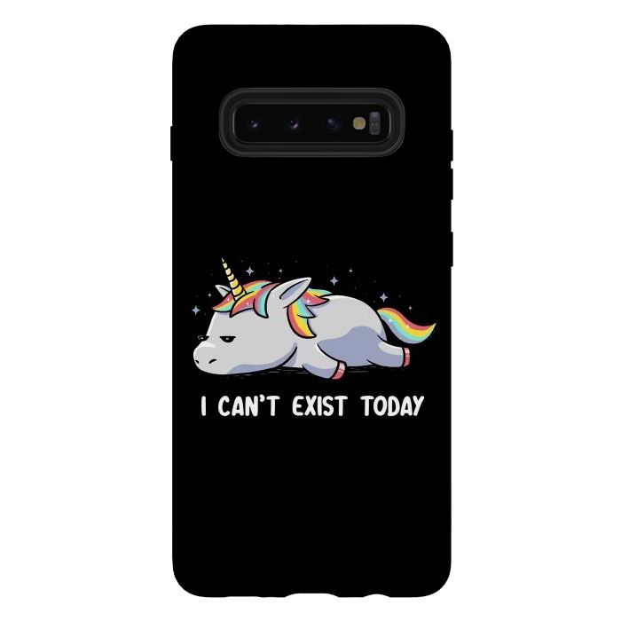 Galaxy S10 plus StrongFit I Can't Exist Today by eduely