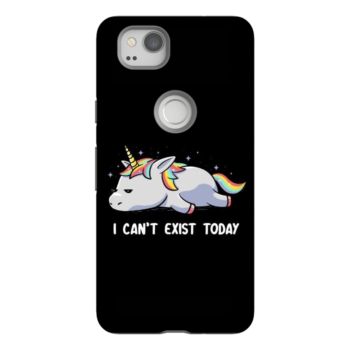 Pixel 2 StrongFit I Can't Exist Today by eduely