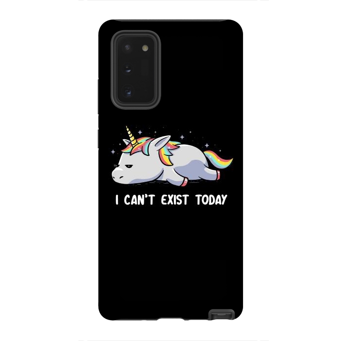 Galaxy Note 20 StrongFit I Can't Exist Today by eduely