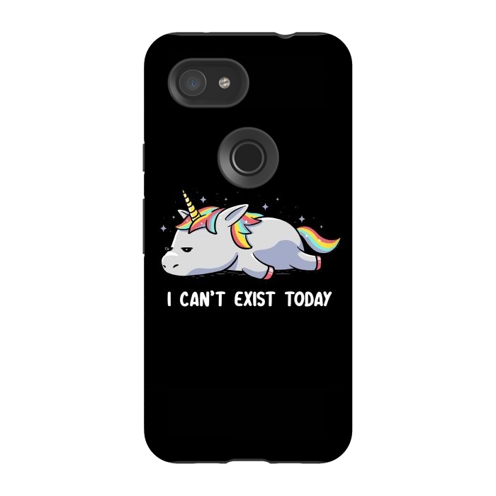 Pixel 3A StrongFit I Can't Exist Today by eduely