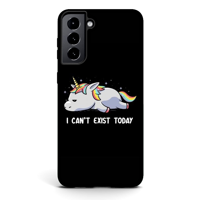 Galaxy S21 plus StrongFit I Can't Exist Today by eduely