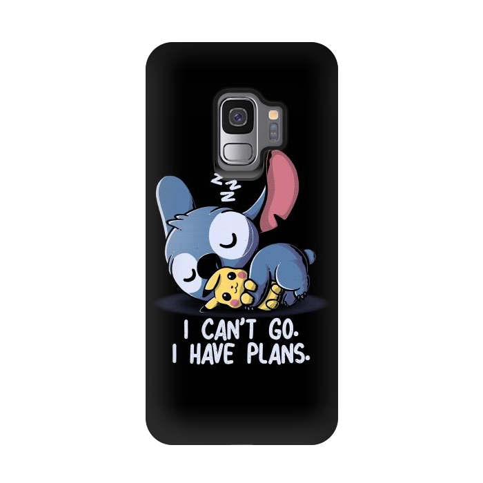 Galaxy S9 StrongFit I Can't Go I Have Plans by eduely