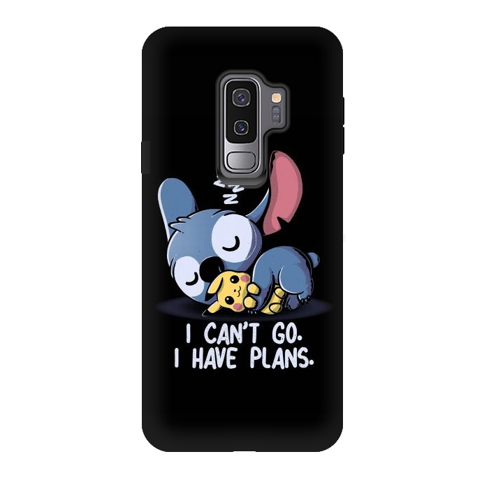 Galaxy S9 plus StrongFit I Can't Go I Have Plans by eduely