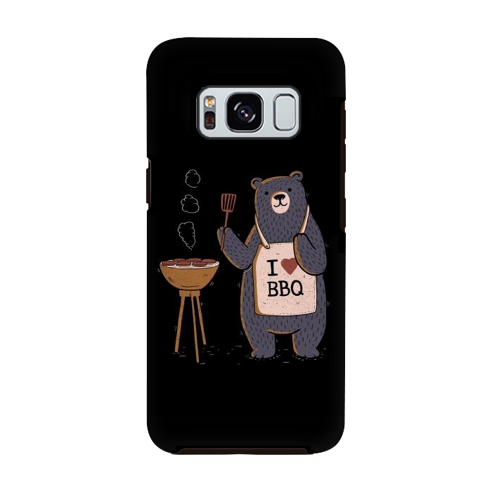 Galaxy S8 StrongFit I Love BBQ- by eduely