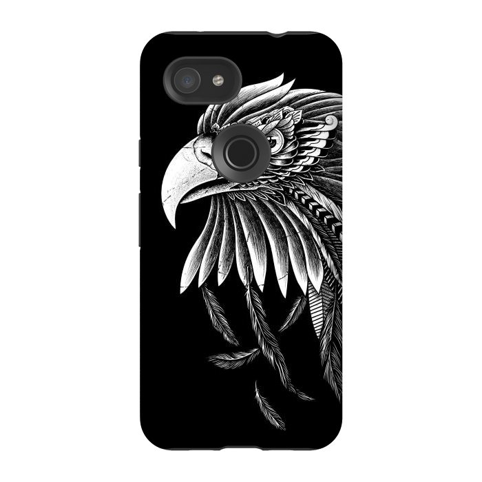 Pixel 3A StrongFit Eagle Ornate by Afif Quilimo