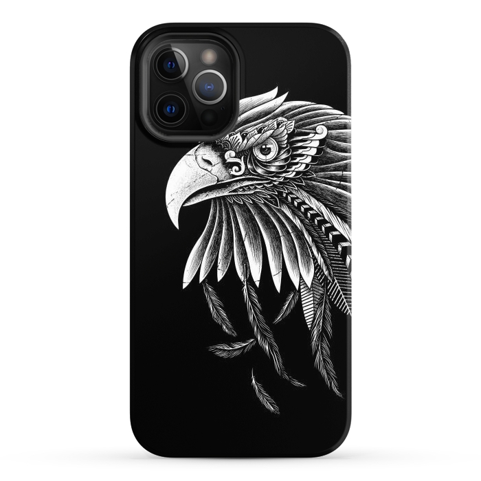 iPhone 12 Pro Max StrongFit Eagle Ornate by Afif Quilimo
