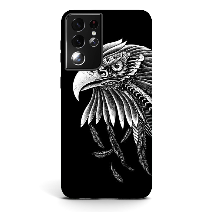 Galaxy S21 ultra StrongFit Eagle Ornate by Afif Quilimo