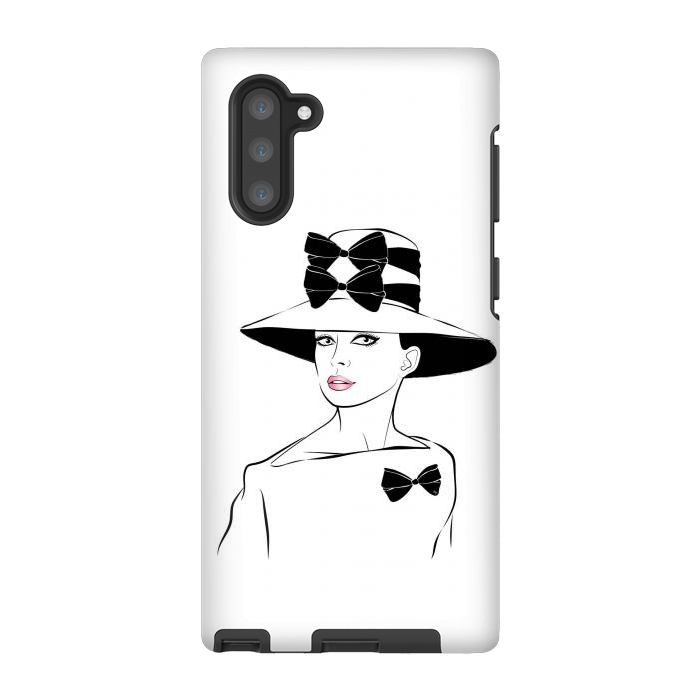 Galaxy Note 10 StrongFit Elegant Lady Audrey by Martina