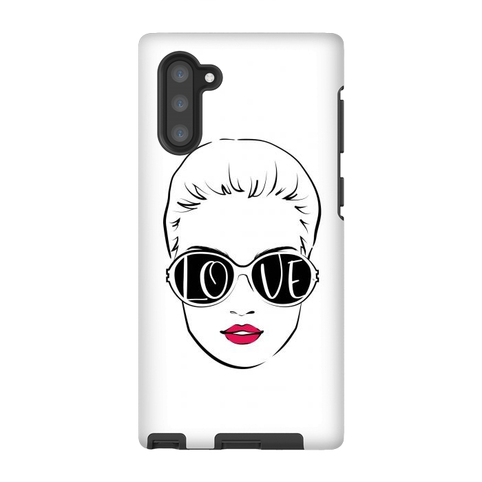Galaxy Note 10 StrongFit Love Sunglasses by Martina