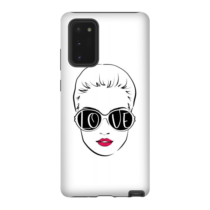 Galaxy Note 20 StrongFit Love Sunglasses by Martina