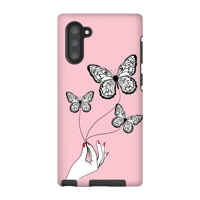Galaxy Note 10 StrongFit Butterfly Game by Martina
