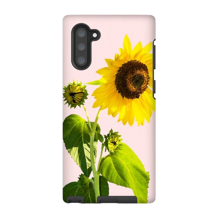 Galaxy Note 10 StrongFit Sun Flower v2 by Uma Prabhakar Gokhale