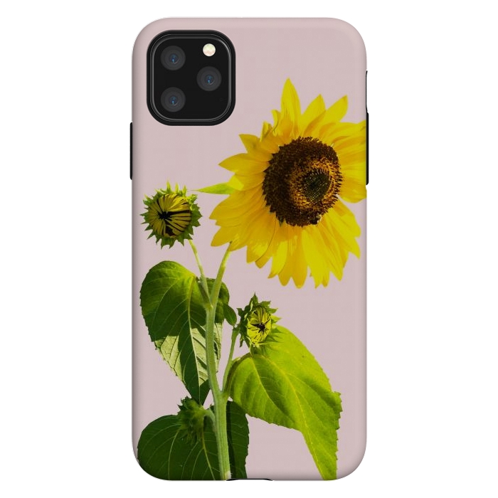 iPhone 11 Pro Max StrongFit Sun Flower v2 by Uma Prabhakar Gokhale