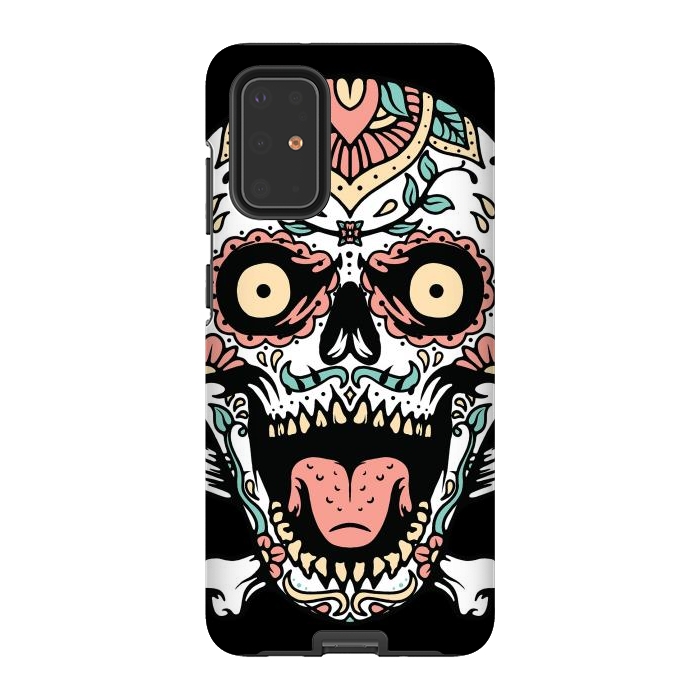 Galaxy S20 Plus StrongFit Mexican Skull 1 by Afif Quilimo