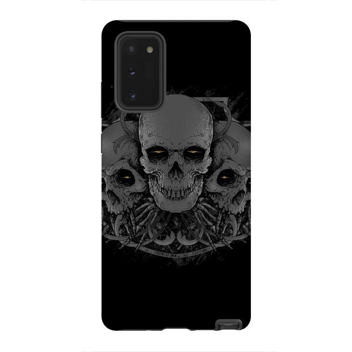 Galaxy Note 20 StrongFit 3 Skull by Afif Quilimo