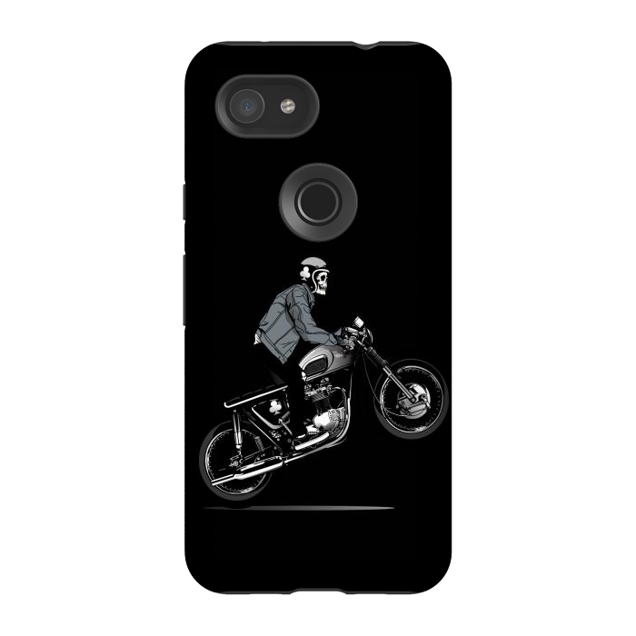 Pixel 3A StrongFit skull biker x by haroulita