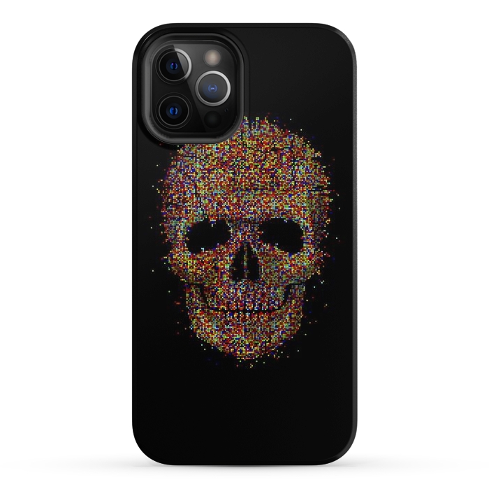 iPhone 12 Pro Max StrongFit Acid Skull by Sitchko