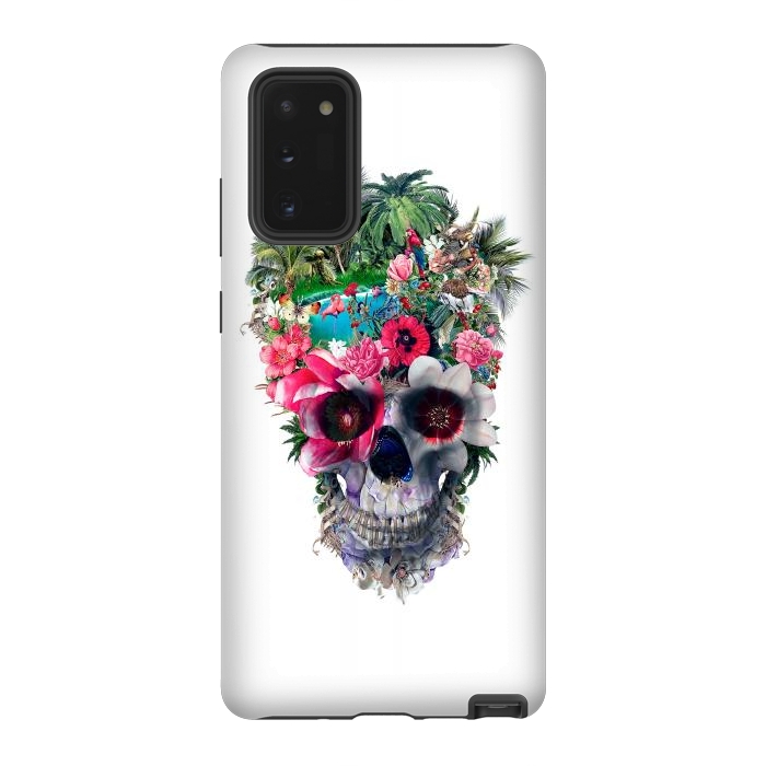 Galaxy Note 20 StrongFit Summer Skull III by Riza Peker
